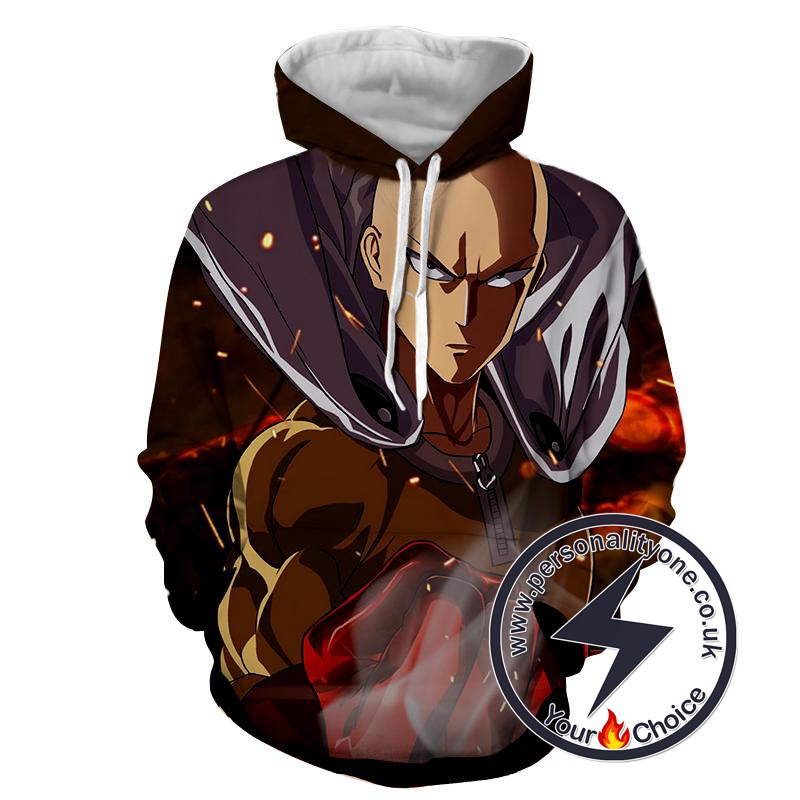 One Punch Man - Saitama 3D - Hoodies